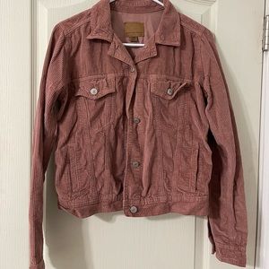 Pink Corduroy Jacket American Eagle Outfitters. Size Small, great condition.
